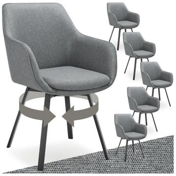 Draaibare eetkamerstoel Alicon, gestoffeerd, Huis en Inrichting, Stoelen, Verzenden, Nieuw