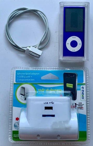 Apple - NANO 4GB Purple [+ 2 chargers] iPod, Nieuw