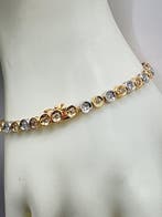 Armband - 18 karaat Geel goud, Platina - 2.00ct. tw. Diamant, Nieuw