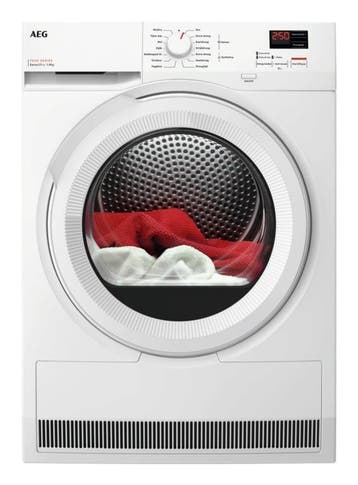 €549 AEG Series 7000 TR718AK2B wasdroger Vrijstaand Voor, Witgoed en Apparatuur, Wasdrogers, Ophalen of Verzenden, Nieuw