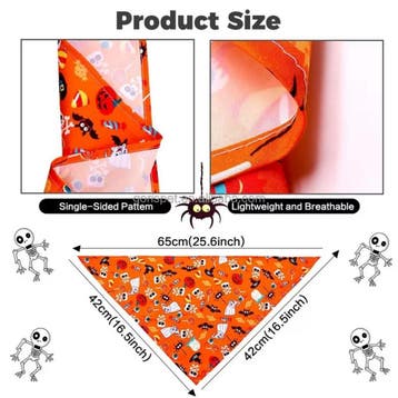 Halloween honden bandana Pumpkin Ghost, Ophalen of Verzenden, Nieuw, Overige typen