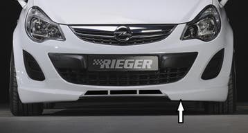 Rieger frontspoiler | Corsa D: 01.11- (vanaf Facelift) - 3-d, Auto-onderdelen, Verzenden, Nieuw, Opel