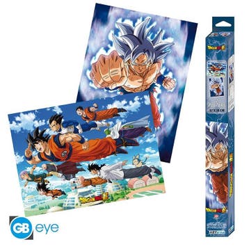 Dragon Ball Super Goku & Friends Poster 2-Pack 52 x 38 cm, Ophalen of Verzenden, Nieuw
