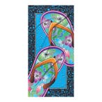 Strandlaken Flip Flop 75x150 cm, Verzenden, Nieuw