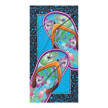 Strandlaken Flip Flop 75x150 cm, Verzenden, Nieuw