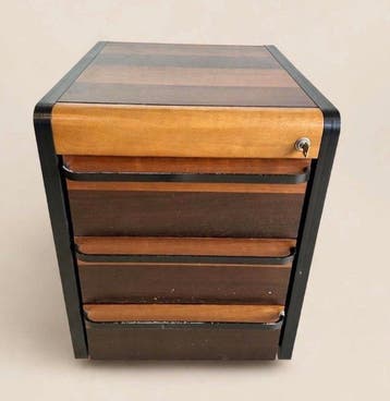 Archiefkast - Hout - Cubica Vintage