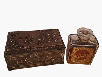 Delettrez - Parfumfles - Glas - Parfum Esora, Antiek en Kunst