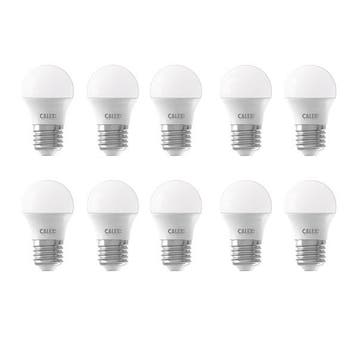 Ledlamp E27 | Kogel | Calex | 10 stuks (3W, 215lm, 2200K), Verzenden, Nieuw