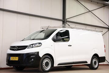 Opel Vivaro 2.0 CDTI L3H1 LANG IMPERIAAL TREKHAAK 3PERS, Gebruikt, Euro 6, Leder en Stof, Wit
