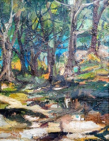 Italiaanse school (XX) - Nel bosco