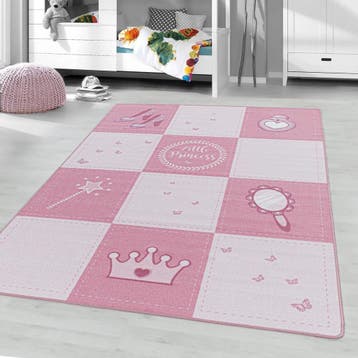 Kindervloerkleed | Play | Prinses | Roze | 120x170 cm, Verzenden, Nieuw