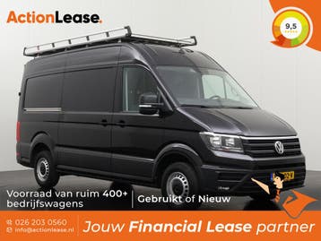Volkswagen Crafter Bestelbus L3 H3 2023 Diesel Automaat, Auto's, Automaat, Zwart, Diesel, Nieuw