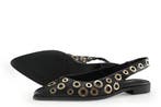 Nelson Slingbacks in maat 37 Zwart, Kleding | Dames, Schoenen, Verzenden, Zwart, Zo goed als nieuw, Nelson