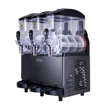 Slushmachine 3x12 Liter 610x570x870 mm 230V Zwart, Verzenden, Nieuw in verpakking