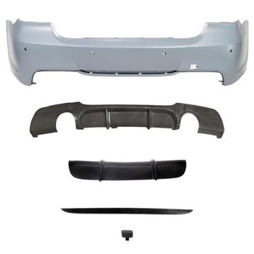 Sportlook achterbumper met performance look diffusor pass..., Verzenden, Nieuw