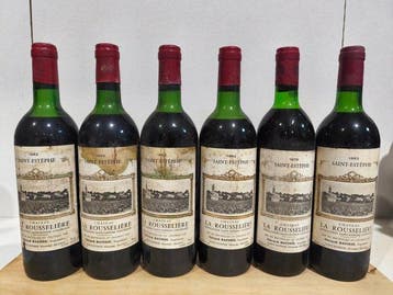 1978 , 1983 & 1982 x 4 Château La Rousselière -, Nieuw