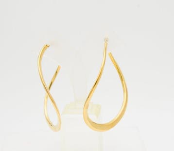 Oorbellen - 18 karaat Geel goud, Sieraden, Tassen en Uiterlijk, Oorbellen, Nieuw