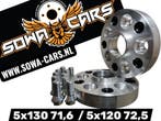 Adapters / Steekadapters 5x130 (71,6) naar 5x120 (72,5) 20mm, Auto diversen, Tuning en Styling, Verzenden