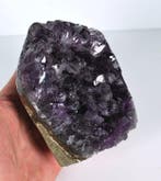 amethist Grote Drusa Amethist-Topkwaliteit- - Hoogte: 13 cm, Verzamelen, Mineralen en Fossielen