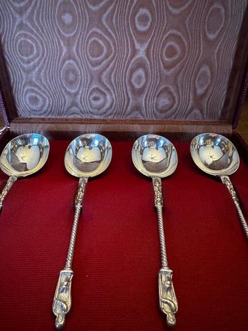 Brandy lepel (4) - Zilver - zilver
