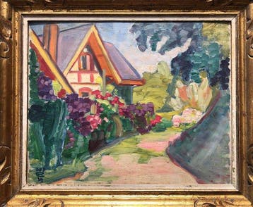 Olaf Christiansen (XX - Yport- Duglé, Normandie 1929, Antiek en Kunst, Kunst | Schilderijen | Klassiek