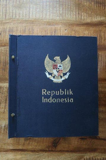 Indonesië 1951/1977 - Complete collectie in DAVO album, Gestempeld