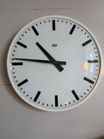 Wandklok - Industrial Metaal, Glas - 1960-1970 - Vintage