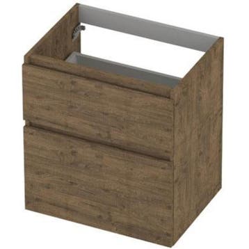 INK - Onderkast 2 Laden Greeploos Hout Decor met Houten, Ophalen of Verzenden, Nieuw