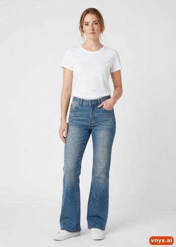 Romwe Jeans Dames maat WW24 / L30 Blauw Vintage, Kleding | Dames, Ophalen of Verzenden, Nieuw