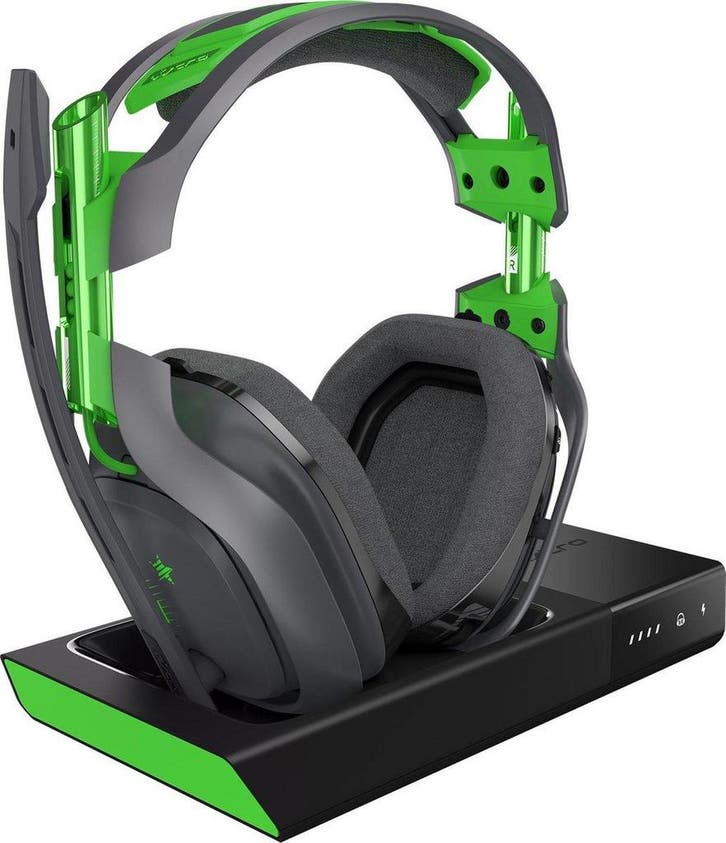 ASTRO A50 (2016 Model) - Draadloze Gaming Headset + Base, Spelcomputers en Games, Spelcomputers | Xbox | Accessoires, Zo goed als nieuw