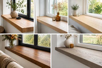 Massief EIKEN Wandplanken & Vensterbanken | Op maat gemaakt!, Huis en Inrichting, Ophalen of Verzenden, Nieuw