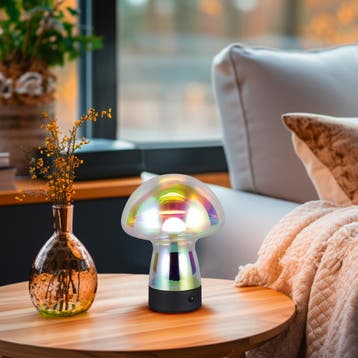 LED Tafellamp - Trion Onyx - 1x LED SMD 1.5W - Touch, Ophalen of Verzenden, Nieuw, Glas, Overige fittingen