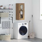 vidaXL Wandkast Artisan Eiken 34,5 x 34 x 90 cm, Huis en Inrichting, Kasten | Buffetkasten, Minder dan 50 cm, Verzenden, Nieuw