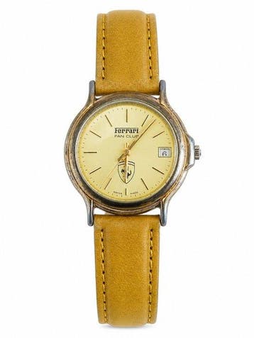 Tafelmiddenstuk - Staal, Verguld - Ferrari-horloge, Sieraden, Tassen en Uiterlijk, Horloges | Heren, Nieuw