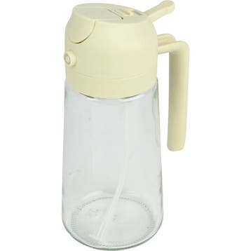 Benson 2-in-1 Olijfolie Sprayer & Dispenser – Crème - Oli, Ophalen of Verzenden, Nieuw