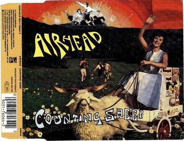 cd single - Airhead  - Counting Sheep, Verzenden, Zo goed als nieuw, Rock en Metal