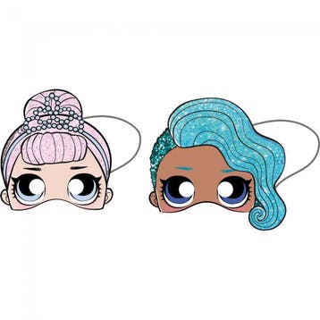 L.O.L Glitterati Maskers (6st), Ophalen of Verzenden, Nieuw