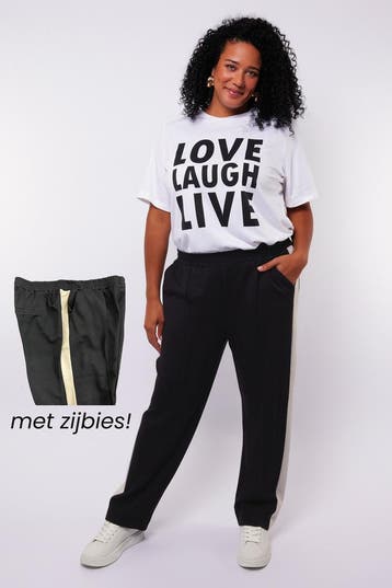 Exxcellent broek met zijstreep Maat:, Verzenden, Nieuw, Overige kleuren