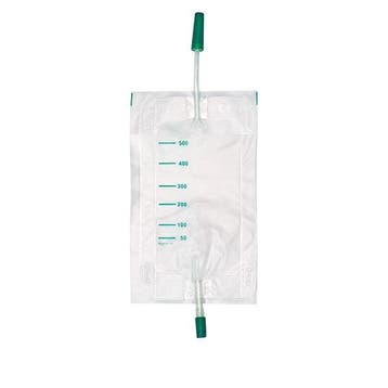 DCT urine-beenzak niet-steriel 500 ml 10 cm slang, centrale, Verzenden, Nieuw