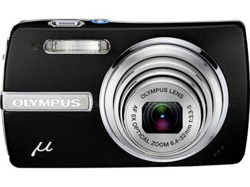 Olympus µ 820 Digitale Compact Camera - Zwart, Verzenden, Zo goed als nieuw