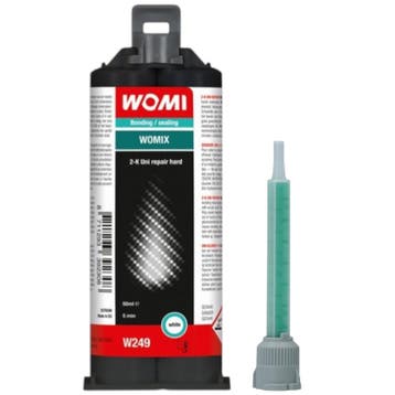 Womi Womix W249 2K Uni Repair Hard Wit 50ml, Verzenden