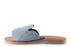 Lazamani Slippers in maat 42 Blauw, Kleding | Dames, Schoenen, Slippers, Lazamani, Zo goed als nieuw, Verzenden