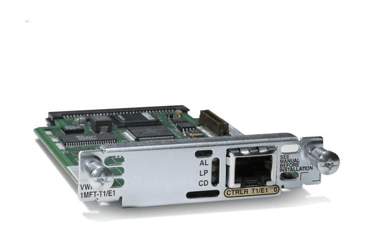 Cisco VWIC-1MFT-E1 - Cisco 1 Port Multiflex Trunk Card, Computers en Software, Netwerk switches, Zo goed als nieuw, Ophalen of Verzenden