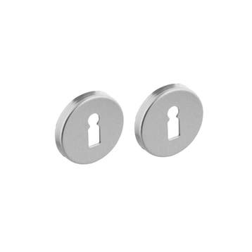Intersteel rozetten met sleutelgat ø50x7mm - aluminium, Verzenden, Nieuw
