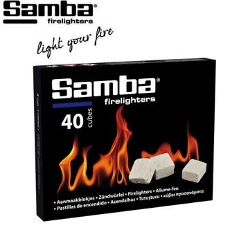 Samba Aanmaakblokjes - petroleumbasis - veilig aansteken,..., Ophalen of Verzenden, Nieuw