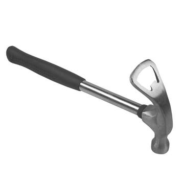 Benson Hamer met bieropener - Metaal - Antislip handgreep..., Doe-het-zelf en Verbouw, Gereedschap | Handgereedschap, Ophalen of Verzenden