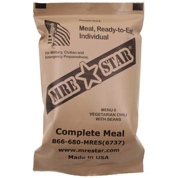 US MRE Meal-Ready-to-Eat Menu: 5 Chicken chunks, white,..., Nieuw