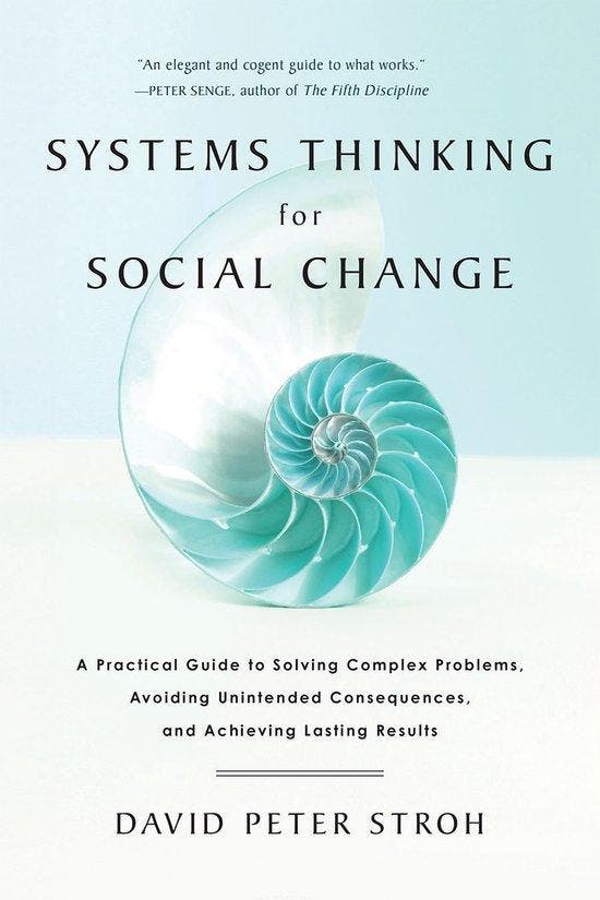 9781603585804 Systems Thinking for Social Change, Boeken, Studieboeken en Cursussen, Nieuw, Verzenden