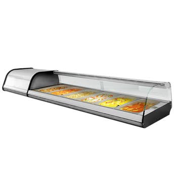 GGM Gastro | Tapasvitrine PREMIUM PLUS - 1972x410mm - 8x GN, Verzenden, Nieuw in verpakking
