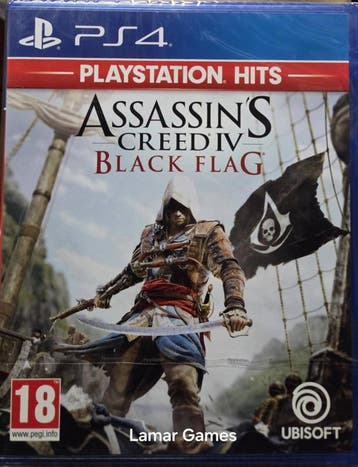 Assassins Creed IV Black Flag playstation hits (ps4 nieuw), Ophalen of Verzenden, Nieuw